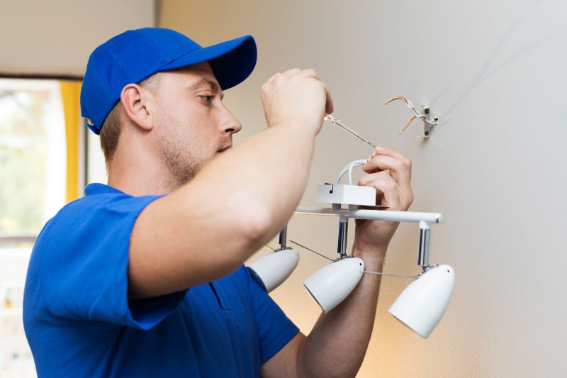 Entryway Lighting Installation in Kansas City, KS